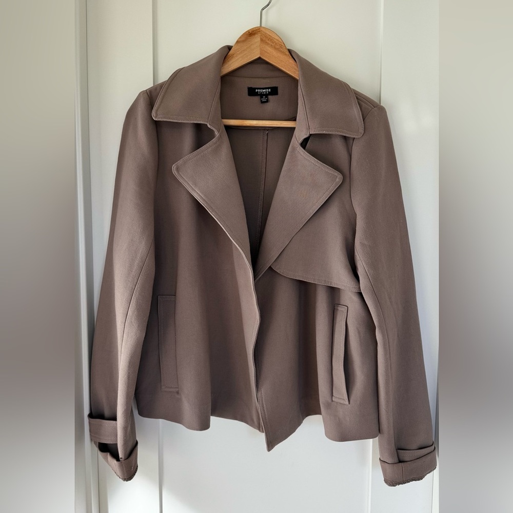 Tan blazer